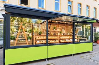Gewerbeimmobilie kaufen in Brunnenmarkt, 1160 Wien, ! TOPLAGE ! Moderner Marktkiosk am Yppenplatz | Brunnenmarkt – Baujahr 2021, sofort betriebsbereit
