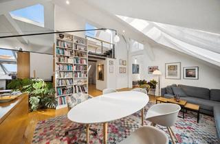 Loft kaufen in 1150 Wien, Charaktervolles Dachgeschoss-Loft mit 5 Zimmern, großer Dachterrasse und beeindruckender Raumhöhe