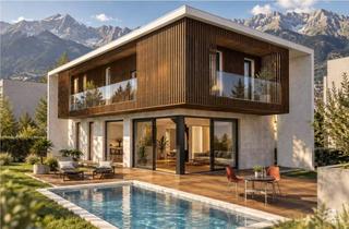 Einfamilienhaus kaufen in 6063 Rum, Schlüsselfertiges Architekten-Traumhaus in Rum auf eigenem Grundstück– sonnige Südwestlage mit Panoramablick - Haus B Größe 150