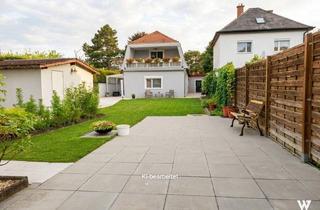 Einfamilienhaus kaufen in 1220 Wien, Gepflegtes Einfamilienhaus mit großem Garten und Grünblick in einer sehr ruhigen Umgebung in 1220 Wien-Essling