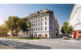 Wohnung kaufen in Zimmermannplatz, 1090 Wien, Zimmermannplatz 6 : Eckwohnung im 1. Dachgeschoß mit Terrasse, 2 Schlafzimmern und zwei Bädern