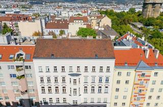 Wohnung kaufen in 1020 Wien, Sanierungsbedürftige 140 m² Altbauwohnung in begehrter Lage beim Augarten