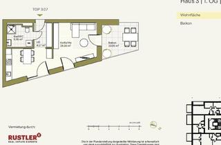 Wohnung mieten in 8054 Graz, Ihr Traum vom Wohnen Wird Wahr - im Projekt Schlosspark | 1-Zimmerwohnung mit Balkon