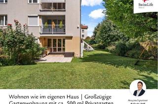 Wohnung kaufen in 1160 Wien, Wohnen wie im eigenen Haus | Großzügige Gartenwohnung mit ca. 500 m² Privatgarten
