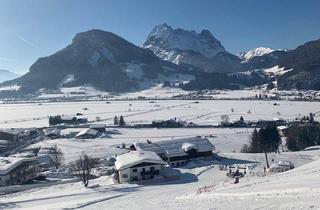 Wohnung mieten in 6382 Kirchdorf in Tirol, Kirchdorf: FREIZEITWOHNSITZWIDMUNG - gemütliche 60 m² Wohnung teilmöbliert Kaiserblick!