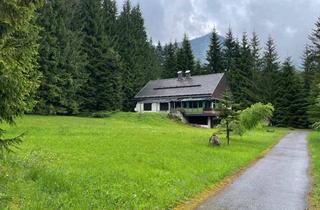 Haus kaufen in Pass Gschüttstraße 20, 4824 Gosau, Architektenhaus am Wald mit 3000 m2 Grund