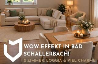 Wohnung kaufen in 4701 Bad Schallerbach, WOW-EFFEKT IN BAD SCHALLERBACH! 2 ZIMMER, LOGGIA & VIEL CHARME!