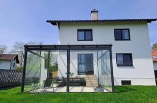 Haus mieten in 4742 Pram, Wohnen im Grünen - Einfamilienhaus mit Wintergarten & Tierischem Extra auf Vier Pfoten!