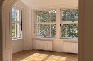 Wohnung mieten in 1190 Wien, Repräsentative 220 m² Villenetage im Wiener Cottageviertel – 6 Zimmer, neue Küche & Grünblick