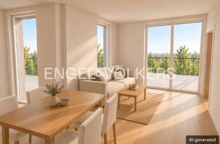Wohnung kaufen in 2100 Korneuburg, Erstklassige 3-Zimmer-Neubauwohnung mit weitläufigem Frontbalkon im Zentrum von Korneuburg