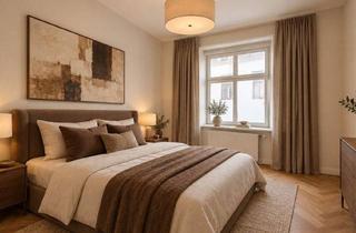 Wohnung kaufen in 1200 Wien, Neu Raum Für Eigene Ideen: Sanierungsbedürftiger 3-Zimmer-Altbau - Balkon Bewilligt, noch nicht Errichtet