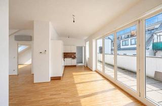 Wohnung kaufen in 1070 Wien, ++NEU++ Draußen durchatmen! 3-Zimmer-Dachgeschosswohnung mit 17 m² Terrasse, Lift und Klimaanlage