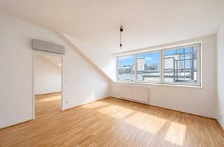 Wohnung kaufen in 1070 Wien, ++NEU++ Hoch hinaus in Hofruhelage! 3-Zimmer-Dachgeschosswohnung mit Terrasse, Lift und Klimaanlage