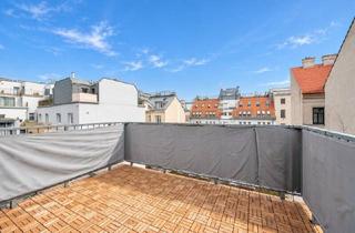 Wohnung kaufen in 1070 Wien, ++NEU++ 3-Zimmer-Dachgeschosswohnung in Hofruhelage mit Terrasse, Lift und Klimaanlage