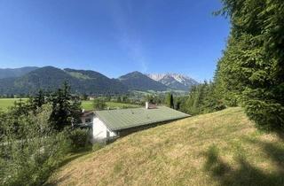 Haus kaufen in 6345 Kössen, Freizeitwohnsitz-Rarität in Seenähe – Bungalow mit Entwicklungspotenzial auf 929 m²