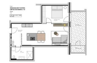 Wohnung mieten in 6800 Feldkirch, Neubau: Moderne 2-Zimmer Wohnung mit exklusiver Einrichtung in Feldkirch
