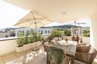 Penthouse kaufen in 4880 Sankt Georgen im Attergau, Wohnen über den Dächern – Penthouse mit rund 88 m² Terrasse