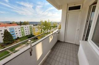 Wohnung mieten in 4400 Steyr, Wohnung mit toller Aussicht 77m² / Loggia/Lift in Steyr - Ennsleite