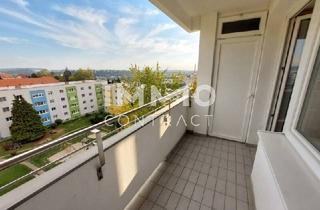 Wohnung mieten in 4400 Steyr, Wohnung mit toller Aussicht 77m² / Loggia/Lift in Steyr - Ennsleite