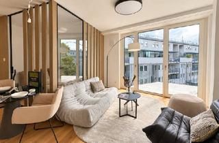 Wohnung kaufen in 1020 Wien, Moderner Luxus, historisches Flair – Erstbezug-Studio mit Balkon, Concierge & Wellness