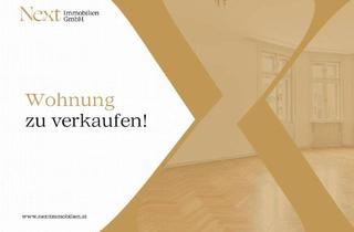 Wohnung kaufen in 4020 Linz, Unbefristet vermietete 4,5-Zimmer-Altbauwohnung mit Loggia in zentraler Lage in Linz zu verkaufen!