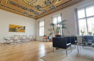 Büro zu mieten in 1010 Wien, Ausgesprochen repräsentatives und eindrucksvolles 3 Zimmer Büro mit Balkon