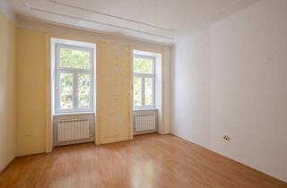 Wohnung kaufen in Engerthstraße, 1200 Wien, Neu Sanierungsbedürftige 2-Zimmer-Altbauwohnung mit 41 m² im 1. Stock Nahe Millennium City