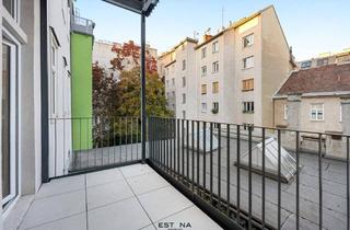 Wohnung kaufen in Millergasse, 1060 Wien, Schnell sein! Altbautraum in wunderschönem Zinshaus mit großer Terrasse im 6. Bezirk