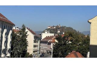 Wohnung kaufen in Schloßberg, 8010 Graz, Gelegenheit !! 3 ZI Eigentumswohnung mit Tiefgarage aus Verlassenschaft, Augartenhotel- und Augartenparknähe, Schlossbergblick, Balkon + vergl. Loggia