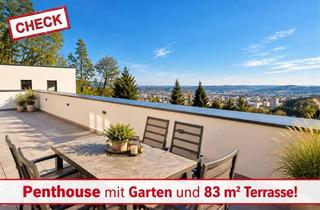 Maisonette kaufen in 8160 Weiz, Fernsicht über Weiz! Penthouse-Maisonette mit 83 m² Dachterrasse und 270 m² Garten! In Sackgassenlage!