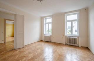 Wohnung kaufen in Hauptstraße, 1140 Wien, Neu Sanierungsbedürftige 5-Zimmer-Altbauwohnung mit 104 m², Terrasse und Gemeinschaftsgarten