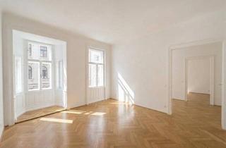Wohnung kaufen in 1060 Wien, ERSTBEZUG! Altbau-Charme im Herzen von Mariahilf! 3-Zimmer-Wohnung mit Erker!