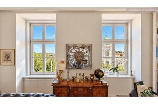 Wohnung kaufen in 1040 Wien, Hochwertig-sanierte Altbauwohnung mit direktem Blick aufs BELVEDERE!