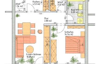 Wohnung mieten in 6922 Wolfurt, Helle 2,5 Zimmer-Erdgeschosswohnung mit Garten