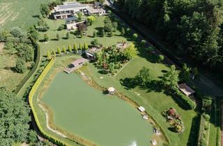 Haus kaufen in 8522 Groß Sankt Florian, Ihr persönliches Urlaubsparadies – Exklusives Wohnen mit Naturschwimmteich und 10.788 m² Grundstück