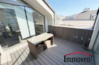 Wohnung mieten in Gonzagagasse, 1010 Wien, Toplage in Wiener Innenstadt - Großzügige Dachgeschosswohnung mit Klima und Terrasse in einem Prachtvollem Altbau