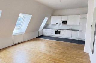 Wohnung mieten in Naschmarkt, 1060 Wien, Unbefristete 3-Zimmer-Dachgeschosswohnung nahe Naschmarkt mit großer Dachterrasse & Fernblick
