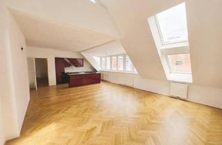 Wohnung mieten in Porzellangasse, 1090 Wien, Dachterrassentraum im Alsergrund: großzügige 4-Zimmer-Wohnung & 82 m² Terrasse in der Porzellangasse