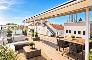 Penthouse kaufen in 1030 Wien, Exklusive Dachgeschosswohnung mit 422m² NFL, 6,5 Zimmern, großzügigen Terrassen & 4 Garagenstellplätzen!