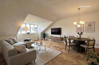 Wohnung mieten in Rochusmarkt, 1030 Wien, Erstbezug nach Generalsanierung! Klimatisiertes 4-Zimmer DG mit Terrasse, Dachterrasse + Traumblick, 1030!