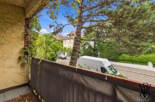 Wohnung kaufen in Leopold-Steiner-Gasse, 1190 Wien, Untersievering: 2-Zimmer-Wohnung mit Loggia ins Grüne und Garagenplatz – zum Renovieren